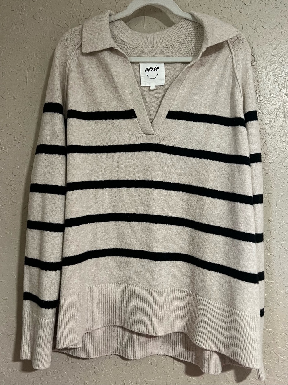Aerie Striped Sweater Size Large